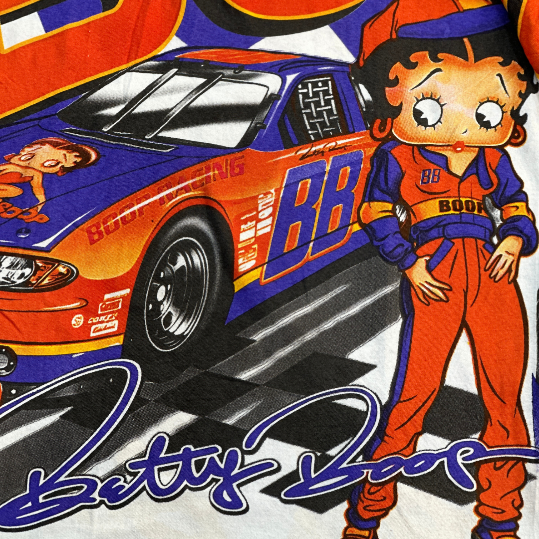 2020 Bootleg Tees Betty Boop Born To Race