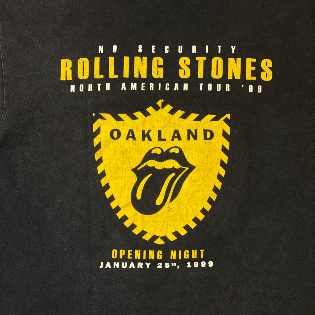 1999 ROLLING STONES NO SECURITY NTH AMERICAN TOUR