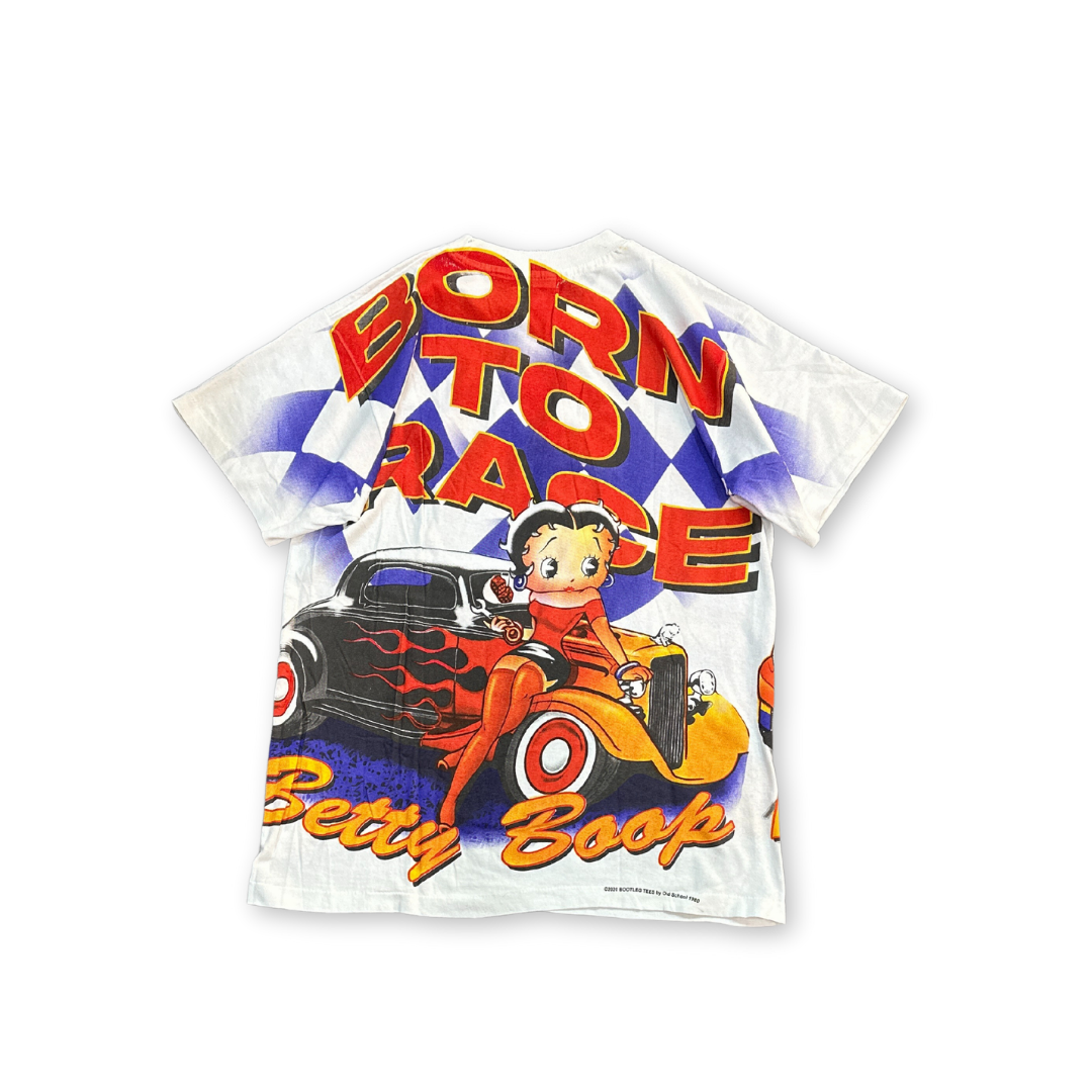 2020 Bootleg Tees Betty Boop Born To Race