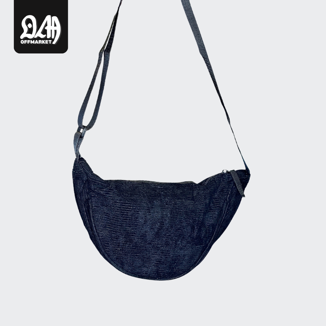 Corduroy Crossbody Sling Bag