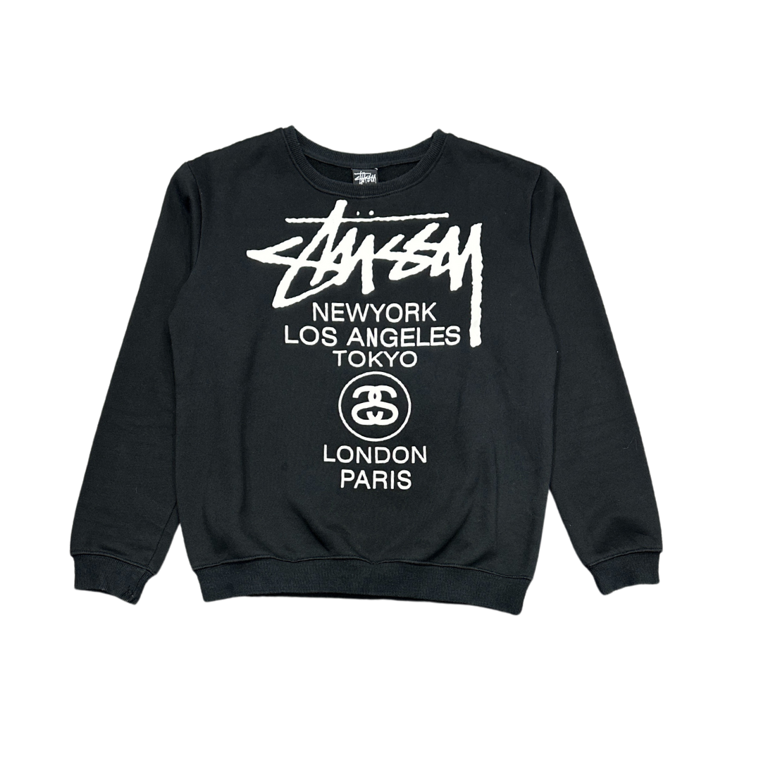 Stussy New York Los Angeles Tokyo London Paris Sweater