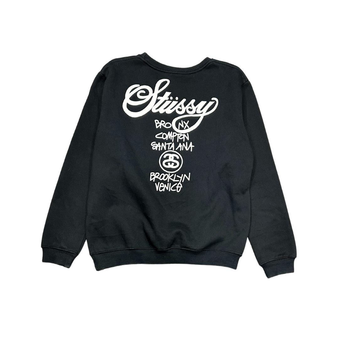 Stussy New York Los Angeles Tokyo London Paris Sweater