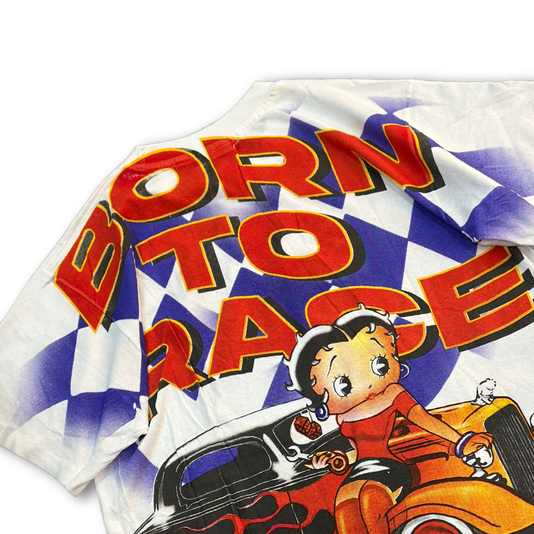 2020 Bootleg Tees Betty Boop Born To Race