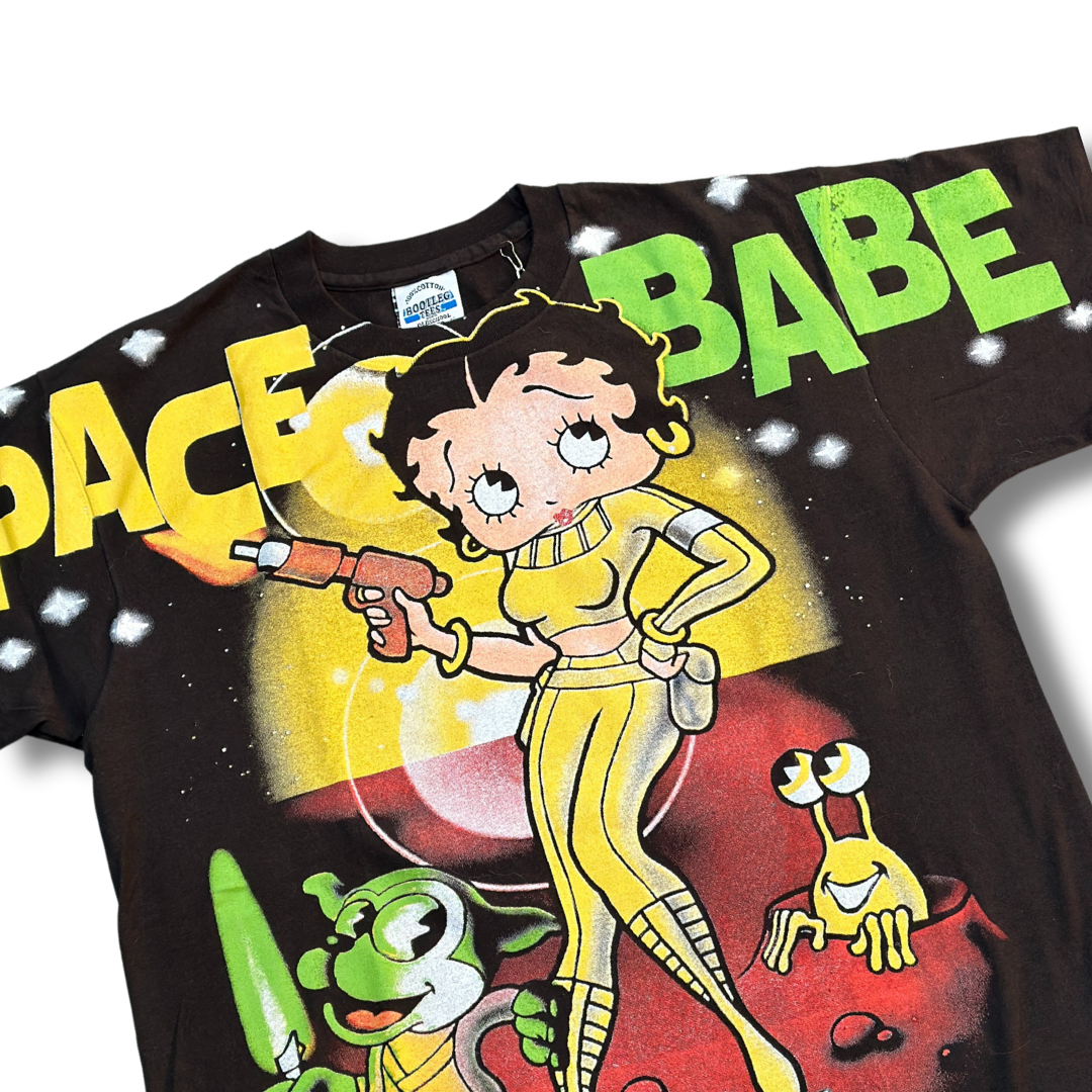 2020 Bootleg Tees Betty Boop Space Babe