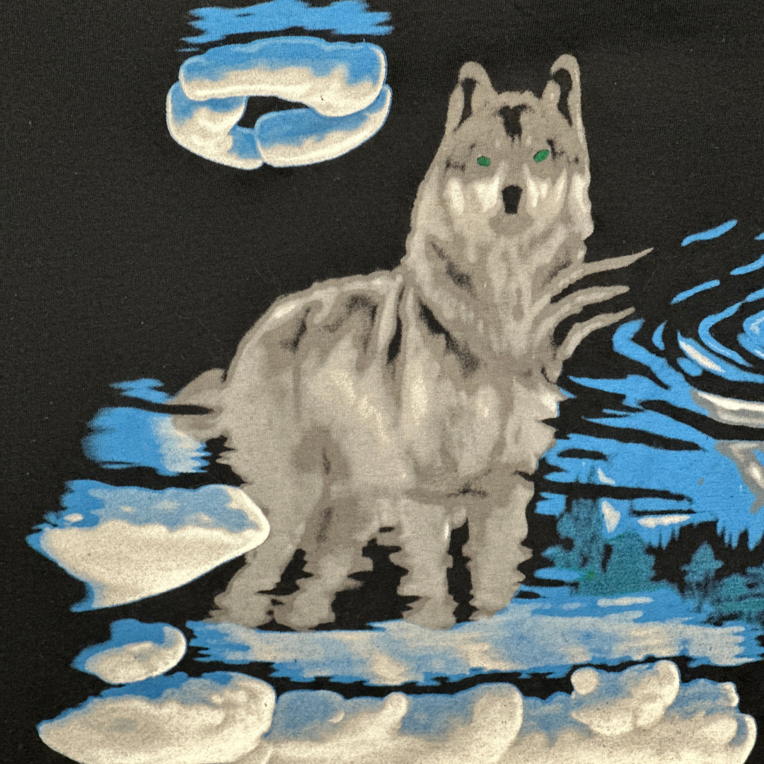 Liquid Blue Arctic Wolf