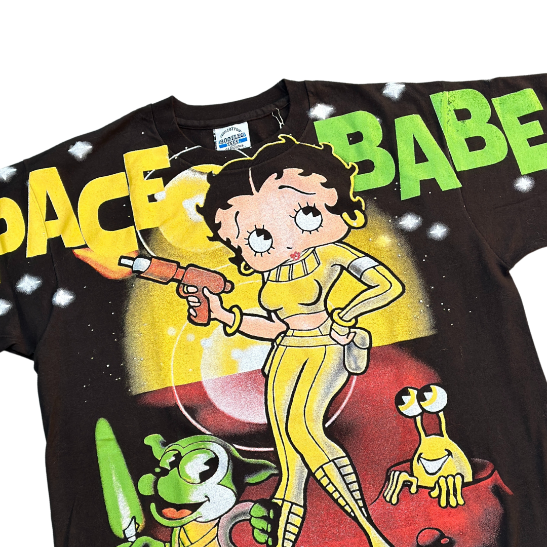 2020 Bootleg Tees Betty Boop Space Babe