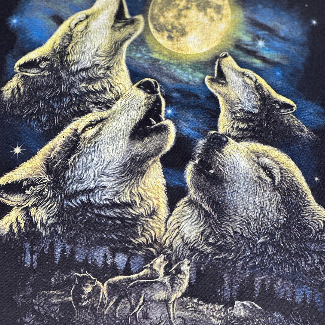 Vintage Wolf Pack Graphic Tee