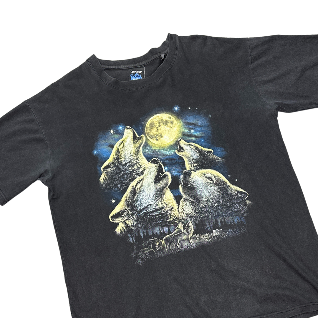 Vintage Wolf Pack Graphic Tee