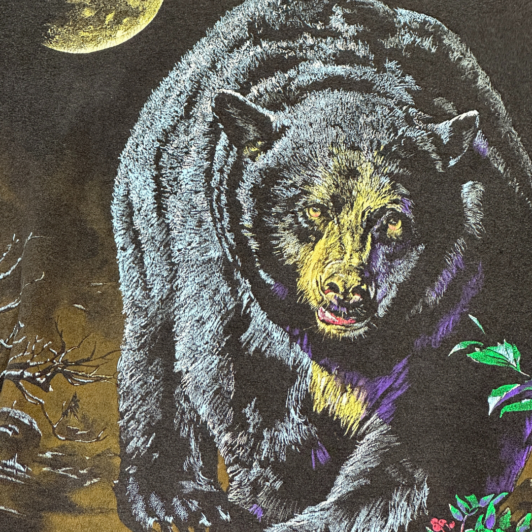 Vintage Habitat Bear Illustration