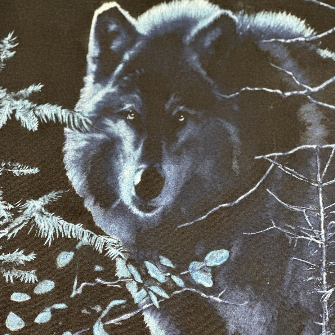 Vintage Wolf Illustration