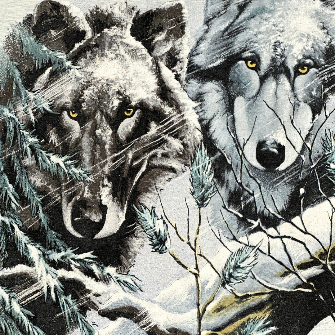 1993 Harlequin Nature Graphics Wolf B2B