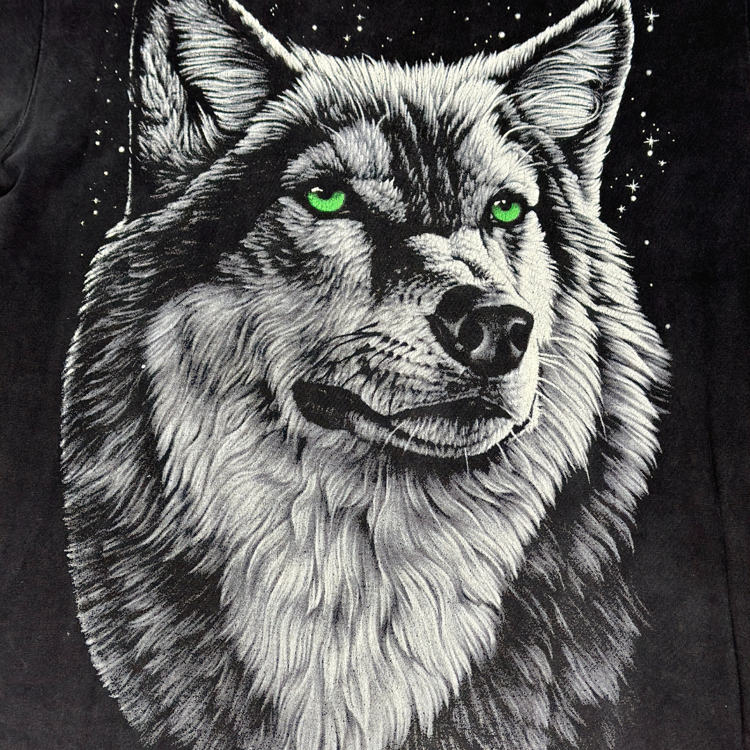 Bootleg Wolf Tee (Mirror Print)