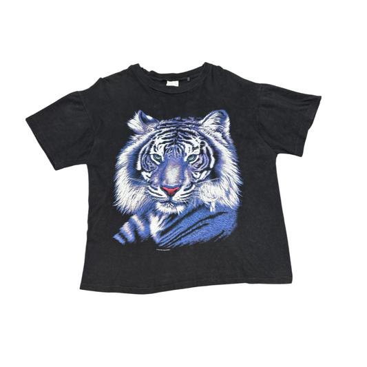 Vintage White Tiger Mega Print