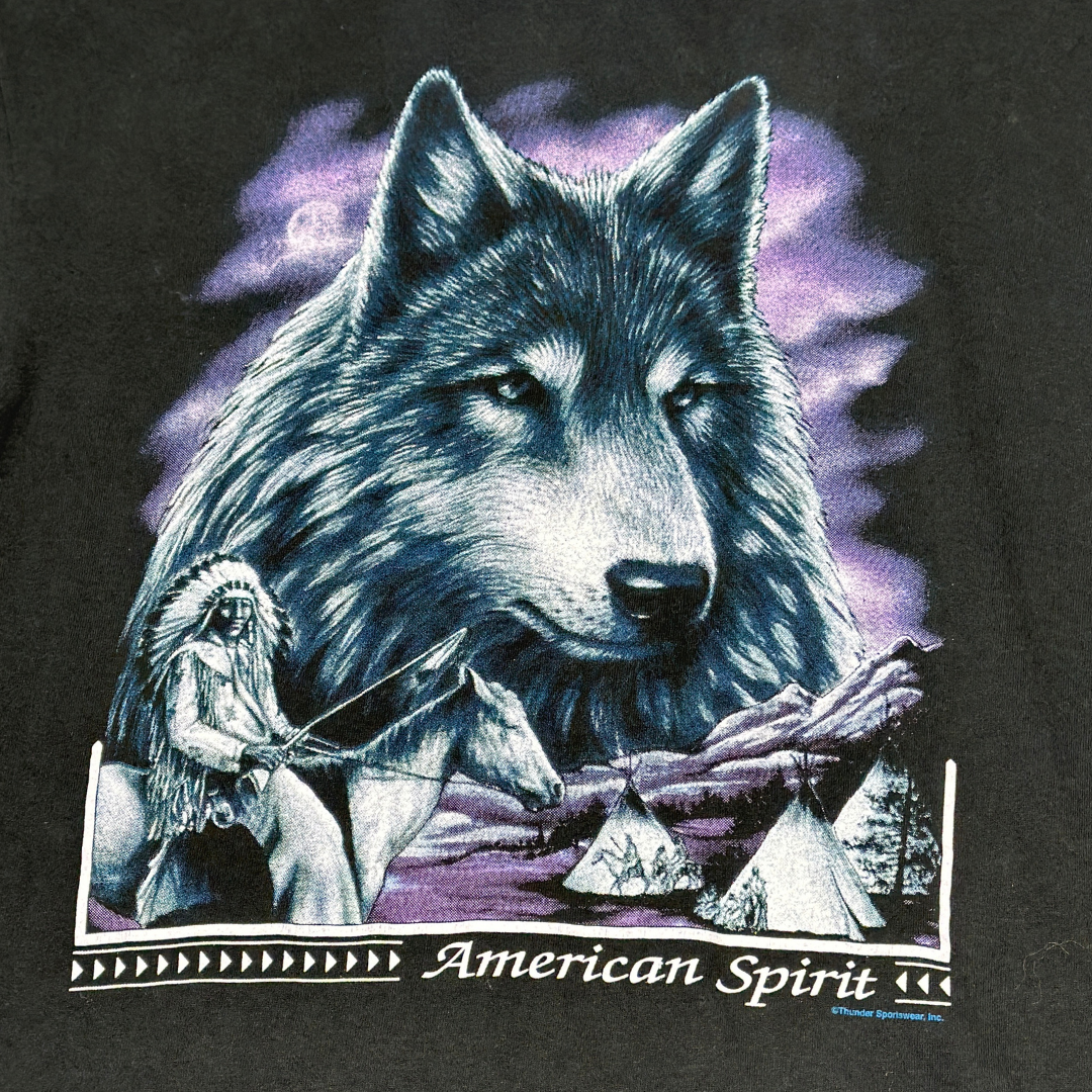 Vintage Wolf American Spirit