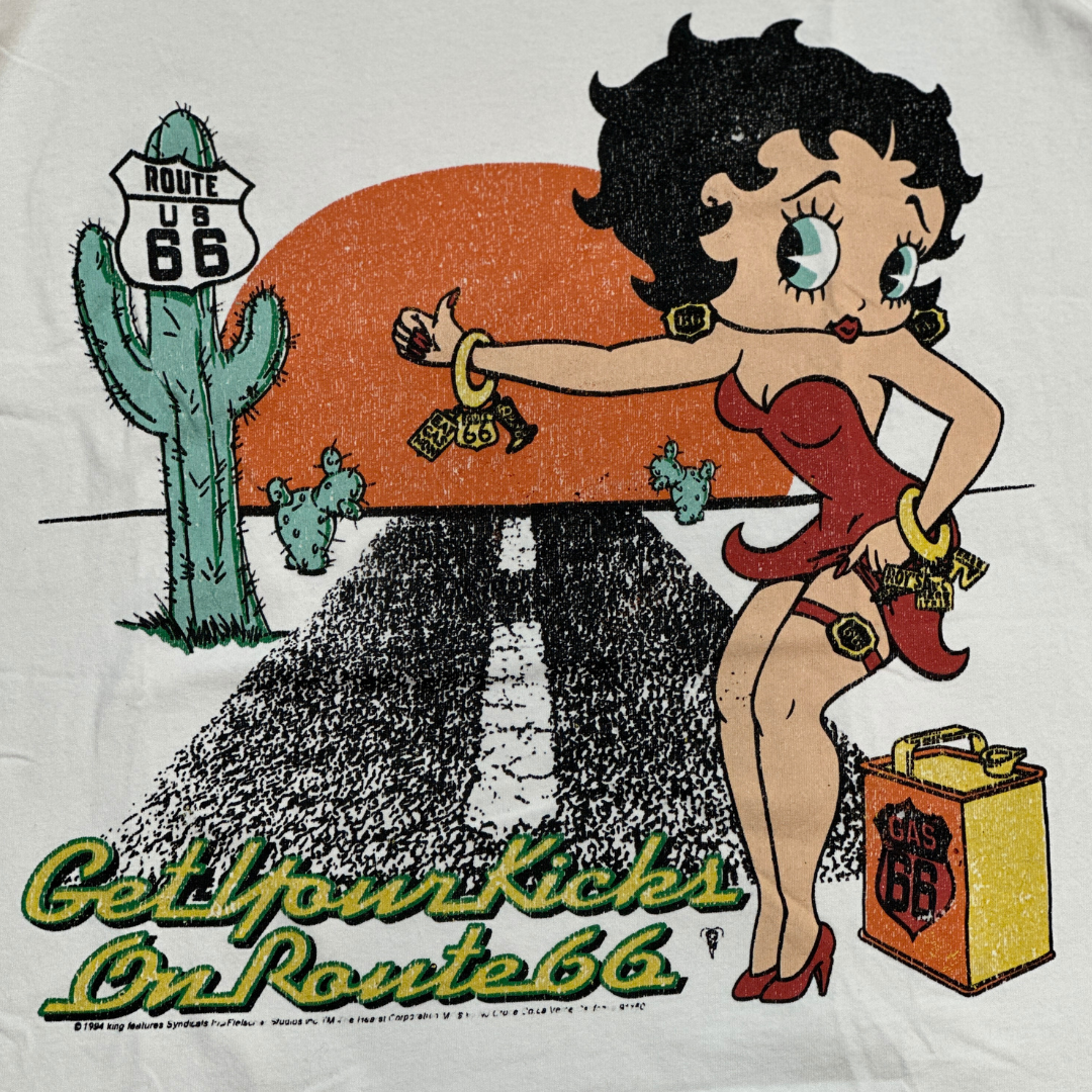 1994 Betty Boop Get Your Kicks On Route 66