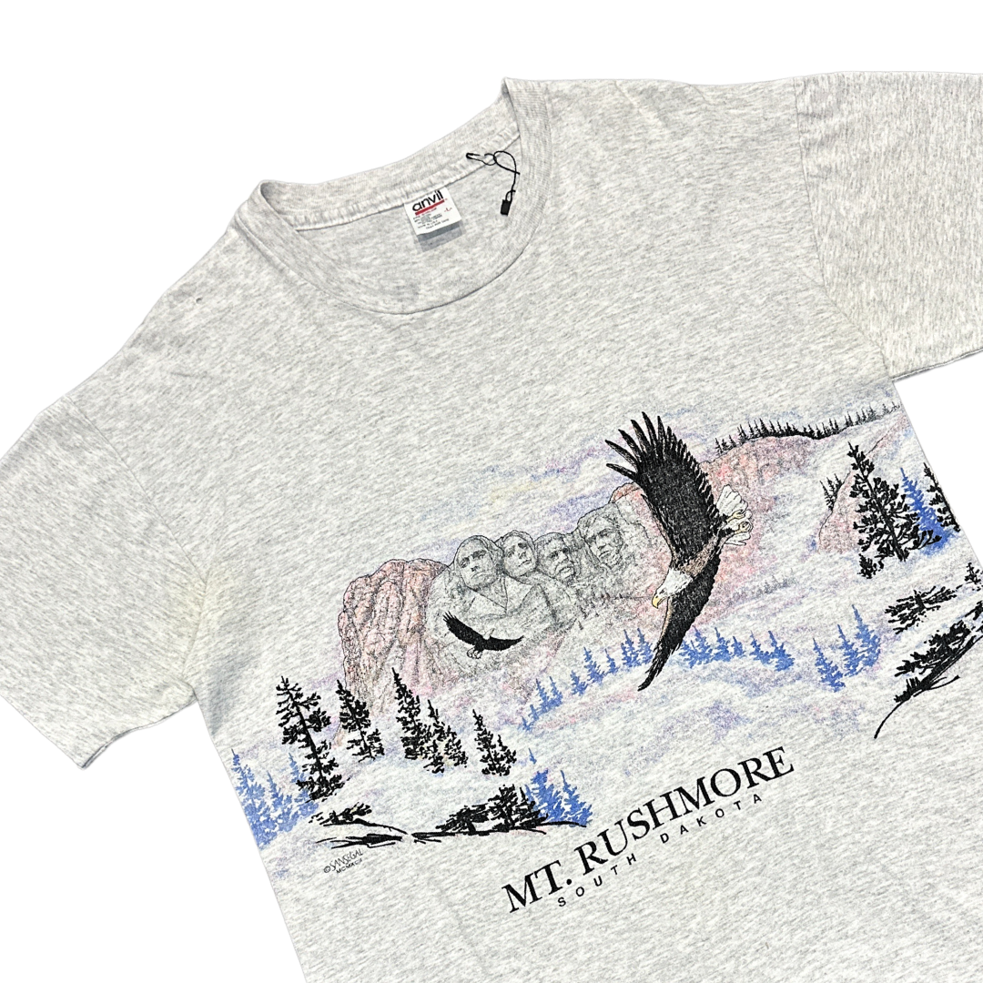 90's Mount Rushmore Wrap Around Tee