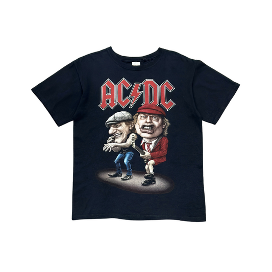 ACDC - ANGUS YOUNG & BRIAN JOHNSON CARICATURE TEE