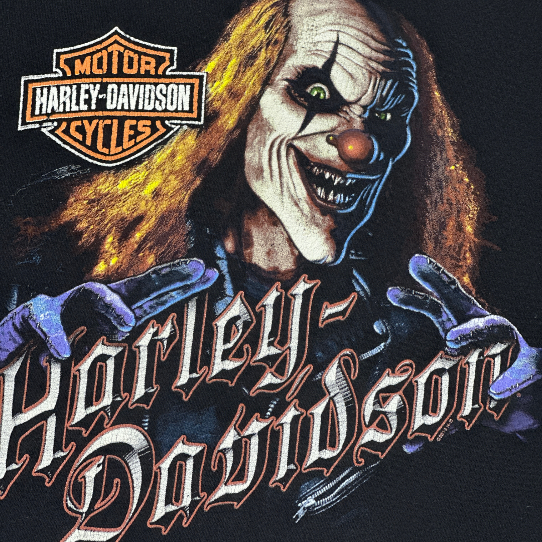 Harley Davidson Denton County Clown