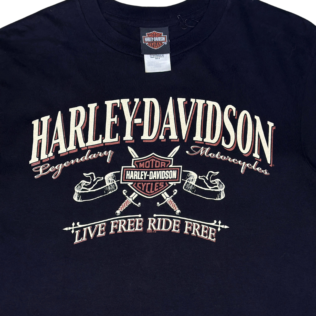 Harley Davidson Live Free Ride Free