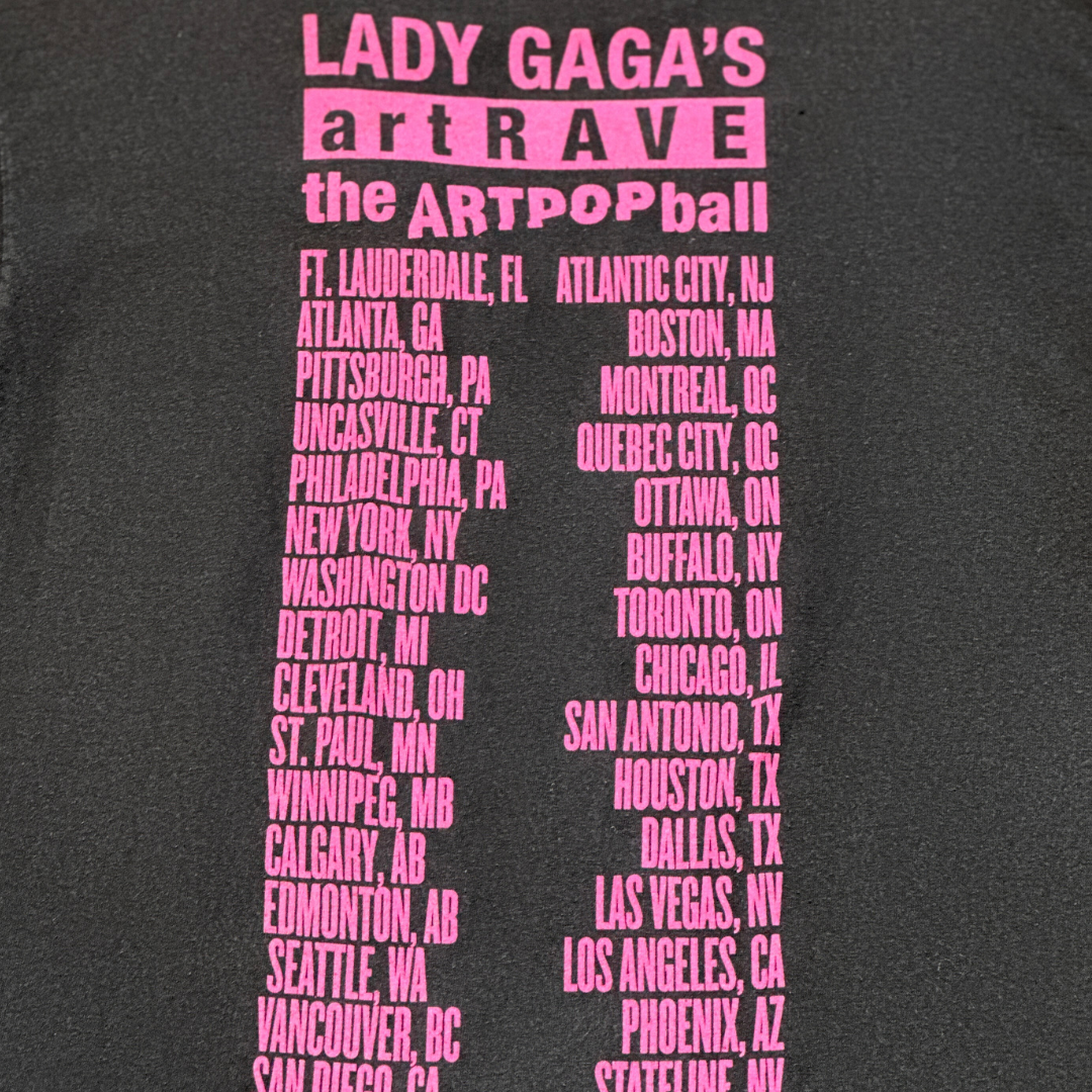 LADY GAGA ART POP BALL TOUR TEE