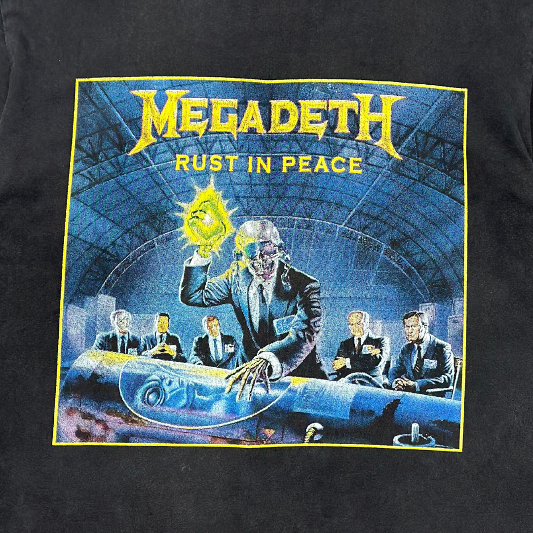 VINTAGE EURO BOOT MEGADEATH - RUST IN PEACE