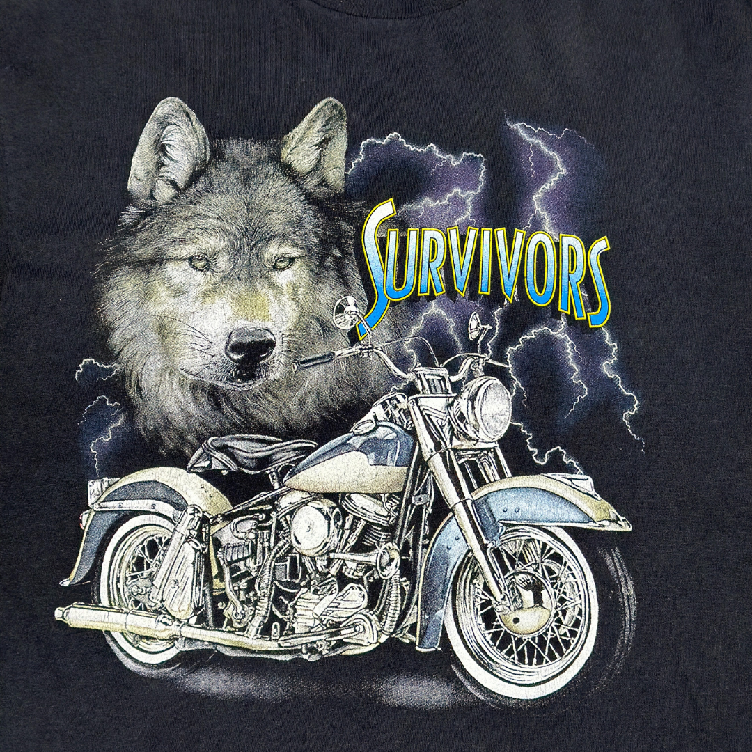 Vintage Survivors Wolf Tee