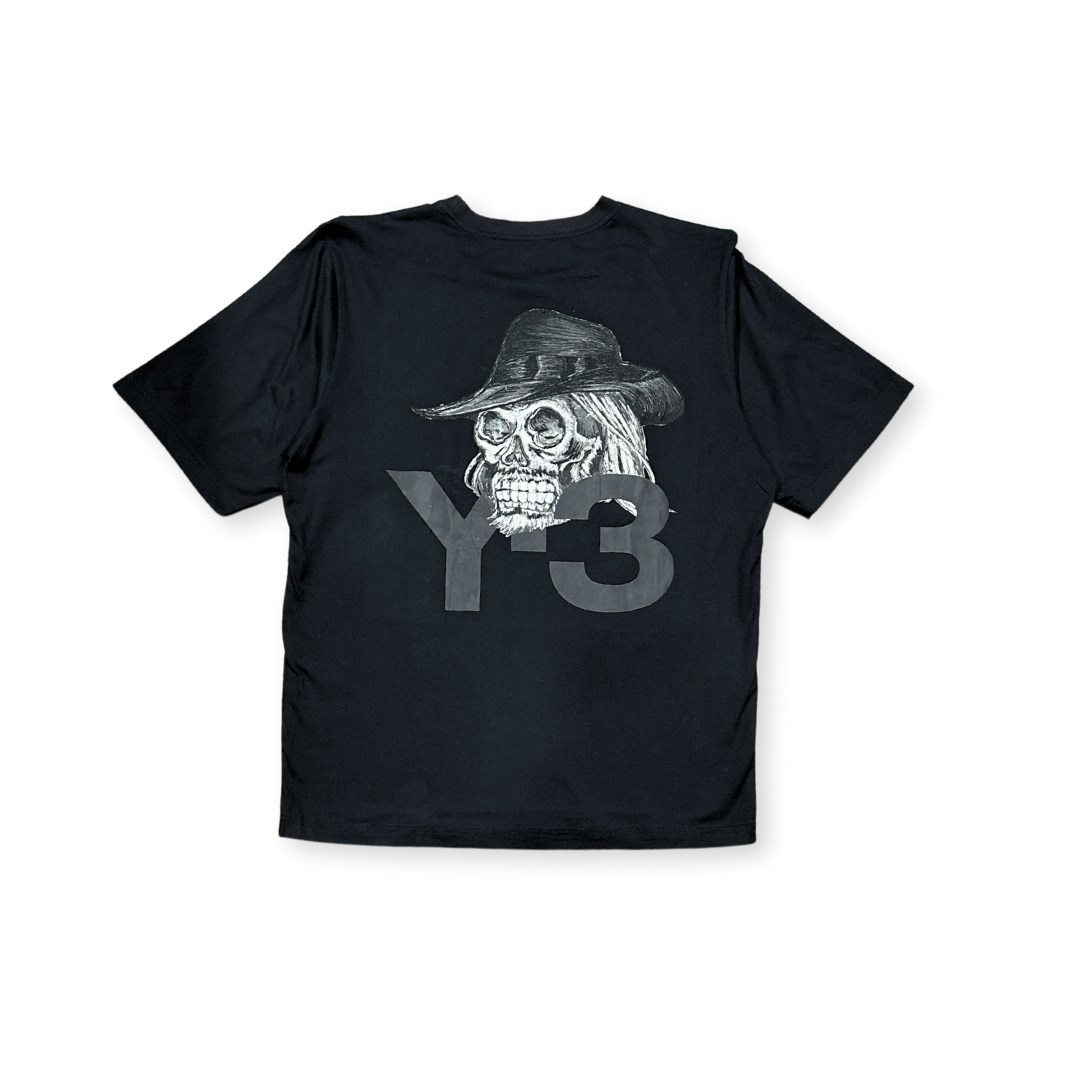 Y-3 YOHJI SKULL TEE